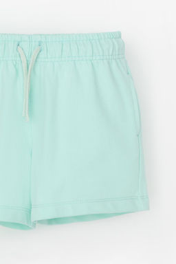 Шорты Crockid КР 400548-1 зеленый футер  фото 2