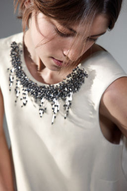 Vestido evas? con detalles decorativos - H&m фото 3