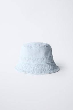 DENIM BUCKET HAT - Zara фото 3