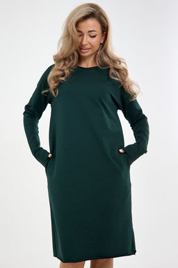 Платье футер-реглан