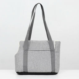 Сумка-переноска утеплённая WARM №1, с карманом, 35 х 16 х 25 см, серая - Пижон фото 3