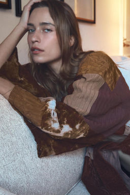 LONG PATCHWORK KIMONO LIMITED EDITION - Zara фото 3