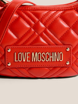 Женская сумка с ручкой LOVE MOSCHINO QUILTED BAG Артикул 4623926, красный  фото 2