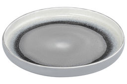 Тарелка 18,5*18,5*2,3 см Серый меланж с бортиком, NEW BONE CHINA - Elan gallery фото 4