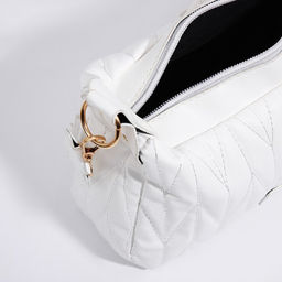 Сумка кросс-боди на молнии, цвет белый - Simaland фото 10