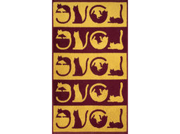 Полотенце махровое 6с103.412ж1 LOVE-кот(кр.дерево1) 50х90см