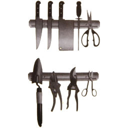 Держатель для ножей магнитный настенный 38*4,5см