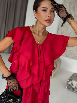 Платье AURA 3314-170 красный