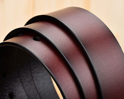 Ремень BL-L-9207-Black-125 - Ferro фото 3
