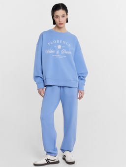 Брюки женские спортивные голубые св.синий 182497 - Mark formelle фото 3