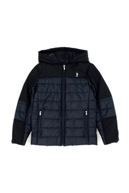 Темно-синее пальто для мальчика Неожиданная скидка в корзине