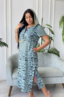 Платье Натали хлопок с капюшоном  фото 2