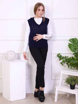 Жилет "Юлия-1" темно-синий