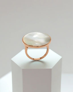 Кольцо с натуральным перламутром - Vel vett фото 7