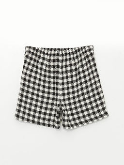 Beli Lastikli Ekose K?z ?ocuk ?ort Etek - Waikiki фото 2