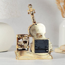 Часы настольные Скрипка 14,5х5х22 см / F538 /уп 120/ - Галеонтрейд фото 6