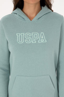 Kad_n Mint _ardonlu Kap__onlu Basic Sweatshirt - U.s. polo assn фото 6