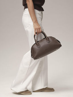 Кожаная сумка Kandys DBR 31206 коричневый торф  фото 3