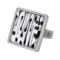 Кольцо из муранского стекла SCARLET LAW