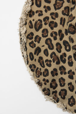 ANIMAL PRINT BUCKET HAT - Zara фото 4
