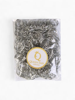 Кольцо соединительное 0.7?12 мм (набор 50 г, 360 шт.) СМ-995, цвет серебро