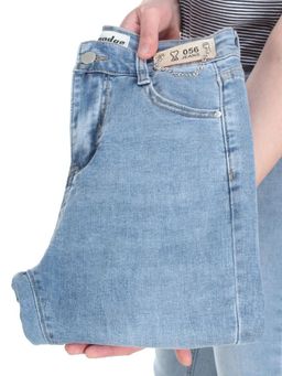 5609 BLUE Джинсы женские AMG JEANS (98% хлопок, 2% лайкра)
