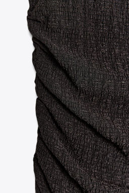 TEXTURED HALTER LONG DRESS - Zara фото 9