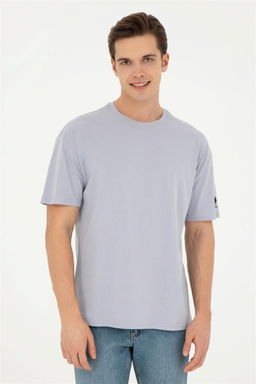 Мужская серая футболка - U.s. polo assn фото 3