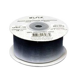 Лента капроновая 38 мм ( 1 1/2 ) BLITZ ORP-38 двухцветная 22.5 м 0.5 м