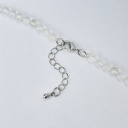 Колье из Горного Хрусталя и Шпинели 45 см +