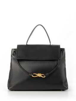 LACCOMA сумка Y2390-черный натуральная кожа полиэстер фото 3