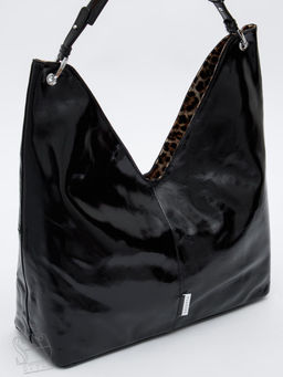 Сумка женская кожаная 98380-1SP black Velina Fabbiano-Safena