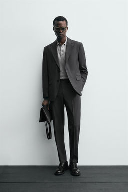 CHECK SUIT BLAZER
