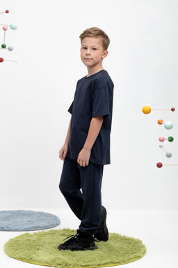 Crockid _ КР 400626/индиго к458 брюки для мал  фото 4