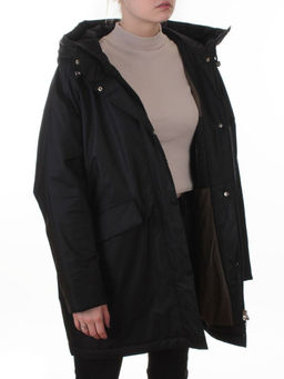 8020 BLACK Куртка демисезонная женская (100 гр. холлофайбер) - Fashion фото 5