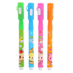 Цена за 48 шт. Маркер с невидимыми чернилами Calligrata «Шпион», надпись видно при подсвечивании фонариком, МИКС