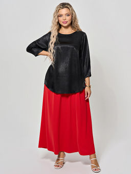 Блузка 0220-1а черный каменный - Aquarell фото 52