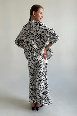 Костюм женский SET070/06/Белый, черный - M&G all natural фото 5