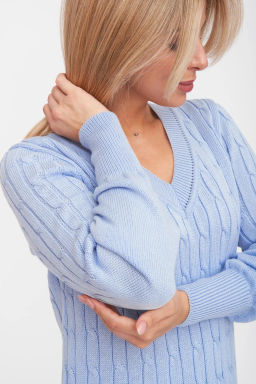 ЗЛАТА Платье М 2991/голубой