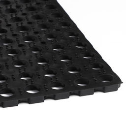 Коврик ячеистый грязесборный, 80×120×1.6 см, чёрный