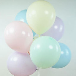 Шар латексный 5", водные бомбочки, пастель, набор 100 шт., цвет макаронс, МИКС