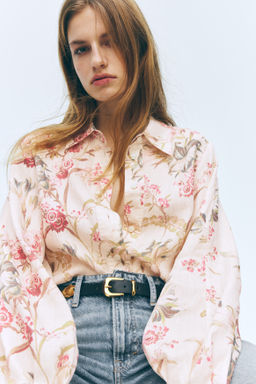 Camisa de lino - H&m фото 5