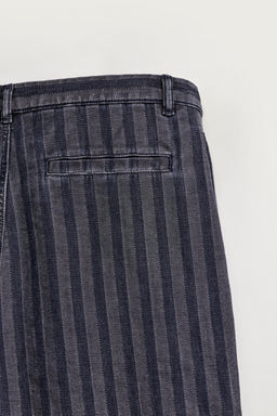 PANTAL?N CHINO RELAXED FIT RAYAS / Azul - Zara фото 10