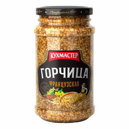 Горчица Кухмастер Французская столовая 190 г