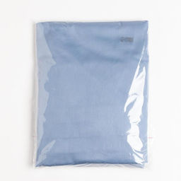 Простыня на резинке Этель 160*200*25 см, цв. синий, 100% хлопок, мако-сатин, 128 г/м²