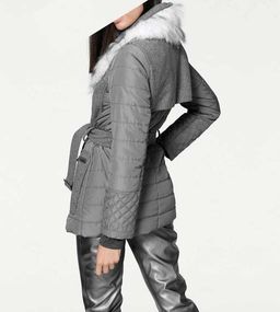 Пальто-куртка, серый - Heine фото 5