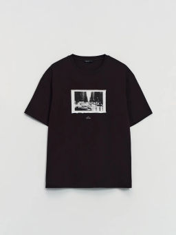 Футболка с нашивкой на груди / Zarina  фото 7