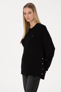 Kad_n Siyah Sweatshirt - U.s. polo assn фото 3