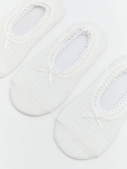 Dantel Detayl? Fiyonklu Babet ?orap 3l?