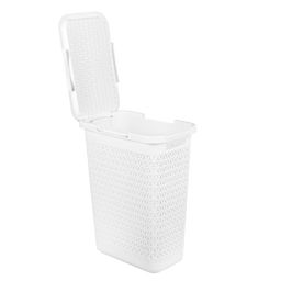 Корзина д/белья Элемент 30л узкая (белый) М9083 - Альтернатива фото 5